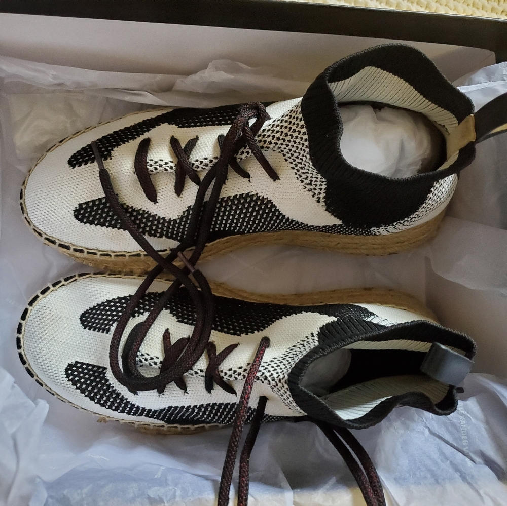 Alexander Wang 
Dakota Knit Espadrilles
Size 39